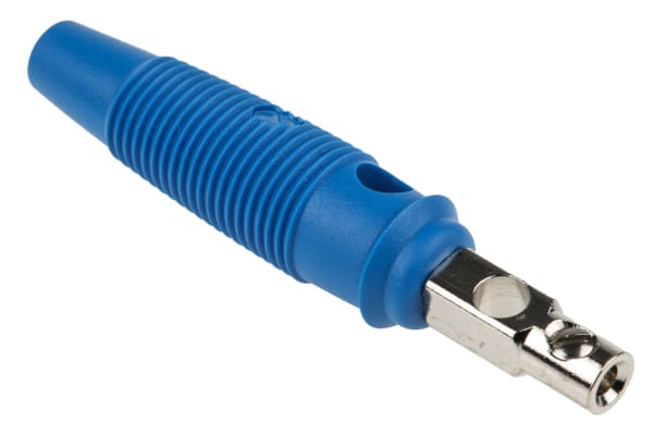 Product image for 4MM BUNCH PLUG -16A BLUE