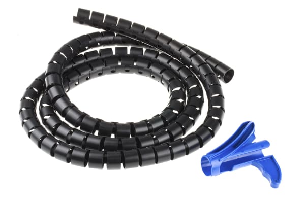 Product image for Black cable Helawrap HWPP25L2