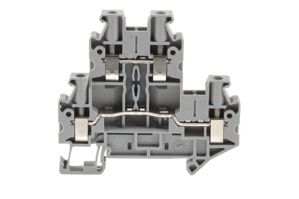 Product image for DOUBLE LEVEL TERMINAL BLOCK - 4MM