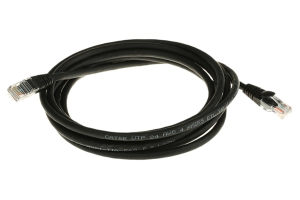 Product image for Patch cord Cat 5e UTP LSZH 3m Black