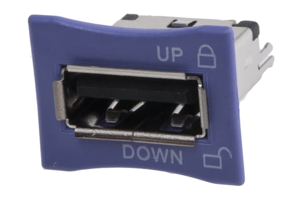 Product image for LOCKING USB CONNECTOR