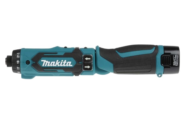 Product image for Makita DF012DSE 7.2V, Cordless Electric Screwdriver, Euro Plug