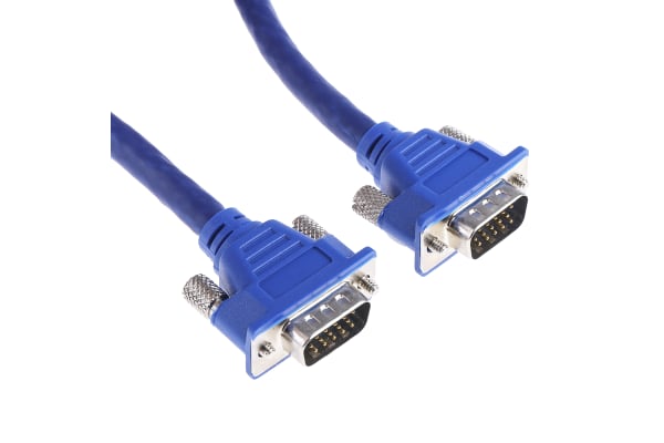 Product image for MALE /MALE LOW PROFILE AV CABLE 5M