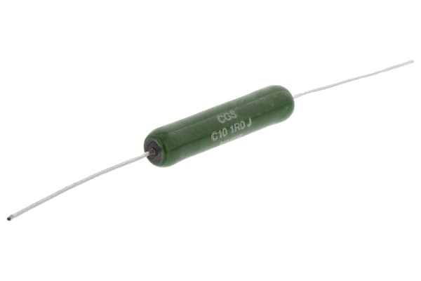 Product image for Vitreous Wirewound Resistor, 1R0 10W