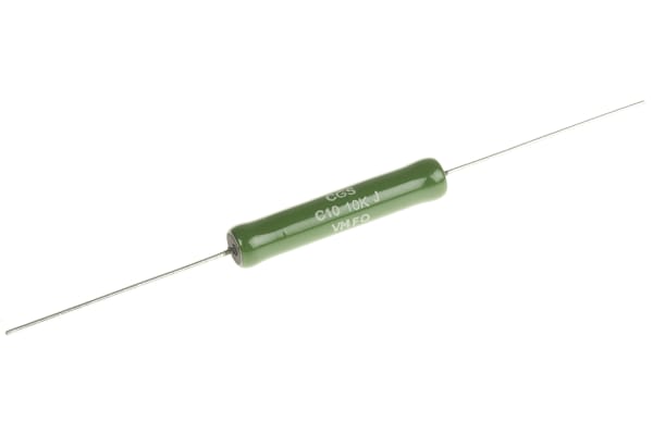 Product image for VITREOUS WIREWOUND RESISTOR, 10K 10W