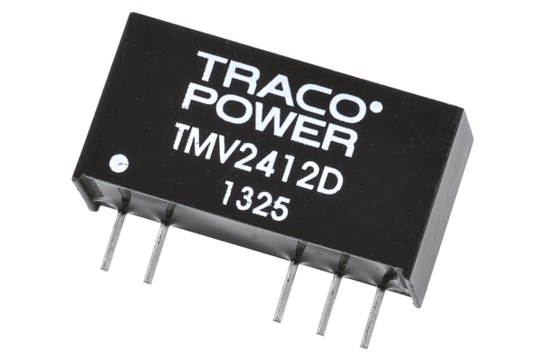 Product image for DC/DC CONVERTER,24VIN,+/-12VOUT 0.04A,1W