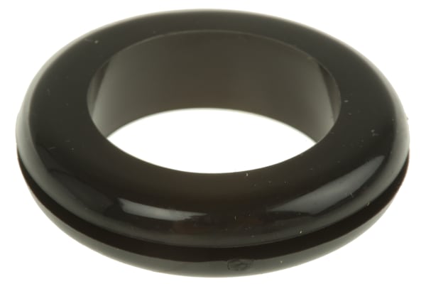 Product image for PVC Black grommet 29.9mm Bag 100