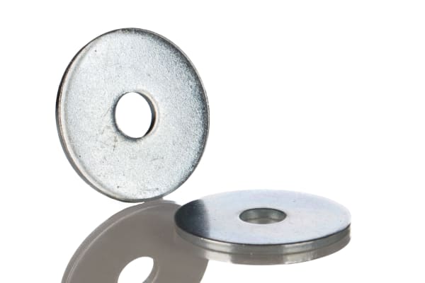 Product image for BZP Steel Mudguard Washer,M6x25