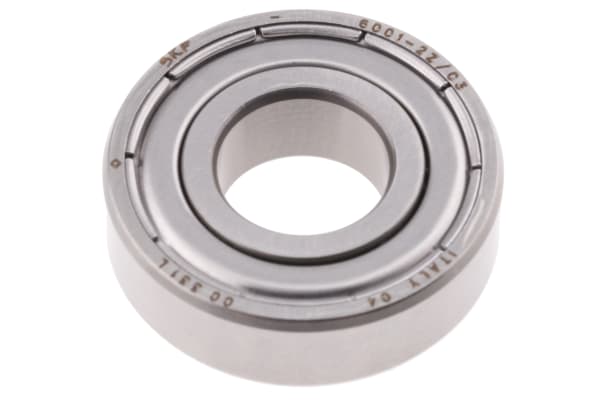 Product image for Bearing, ball, shield, 12mm ID, 28mm OD