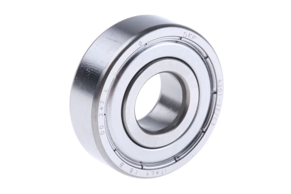 Product image for Bearing, ball, shield, 12mm ID, 32mm OD