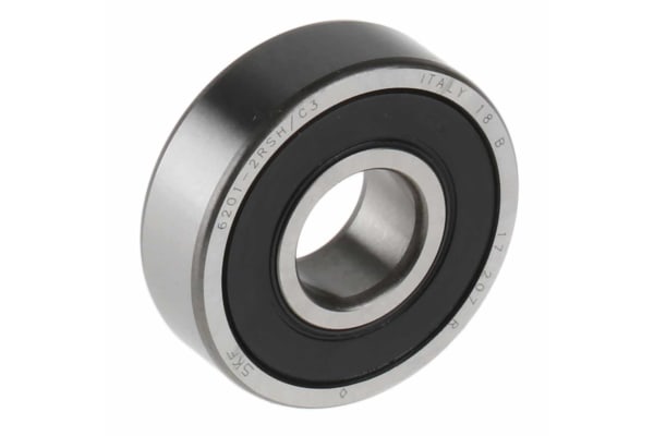 Product image for Bearing, ball, sealed, 12mm ID, 32mm OD