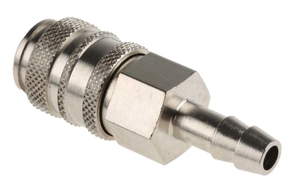 Product image for Standard Hose Barb Coupler 6 mm 1/4 in.