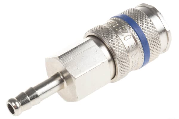 Product image for Standard Hose Barb Coupler 6 mm 1/4 in.