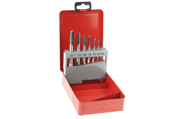 Product image for HSS left hand thread tap set,M3-M12