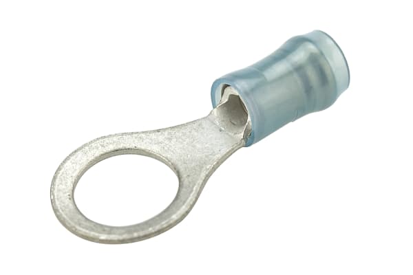 Product image for Ring terminal, PIDG,blue, AWG 16-14, M8