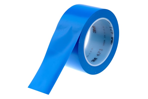 Product image for Vinyl tape 50 mm x 33 mm, blue