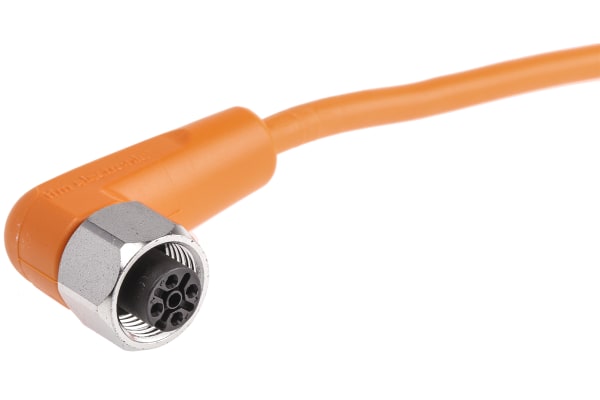 Product image for SOCKET- FOR SENSORS WITH M12-CONNECTORS