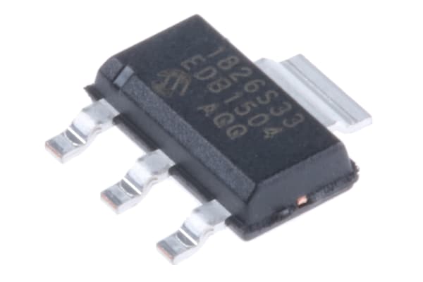 Product image for LDO REGULATOR 1A 3.3V SOT223-3