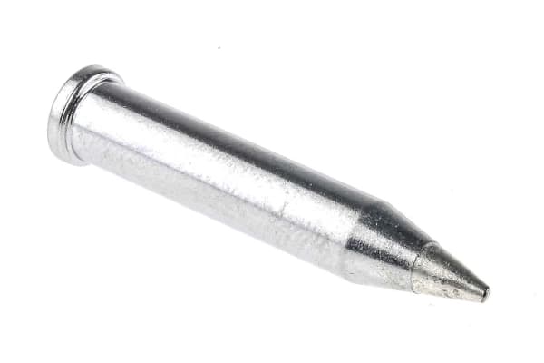 Product image for Weller XT F 30 1.2 mm Straight Hoof Soldering Iron Tip for use with WP120, WXP120