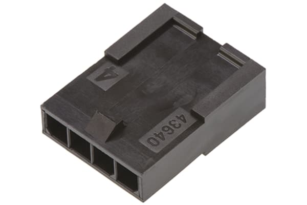 Product image for Plug Housing 3.00mm single row 4w