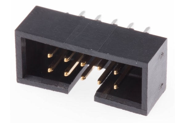 Product image for HEADER 2.54MM, DUAL ROW, VERTICAL, 10W