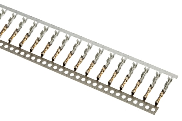 Product image for Crimp term,22-24AWG,Selective gold,reel