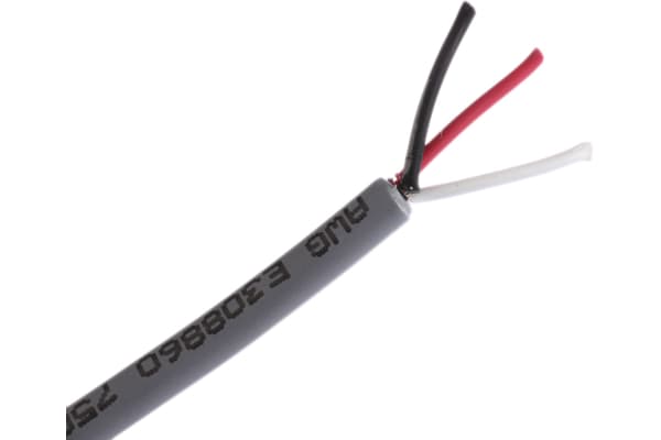 Product image for Cable 22AWG 7/30 3C Unshielded