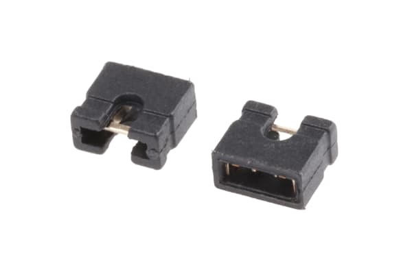 Product image for 2W OPEN HOUSING JUMPER 2.54MM PITCH