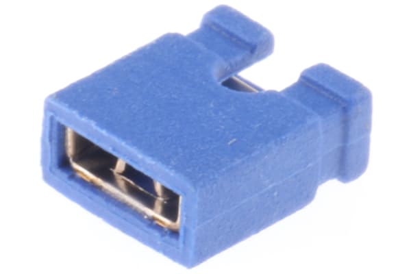 Product image for 2W JUMPER  2.54MM BLUE