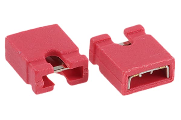 Product image for 2W JUMPER  2.54MM RED