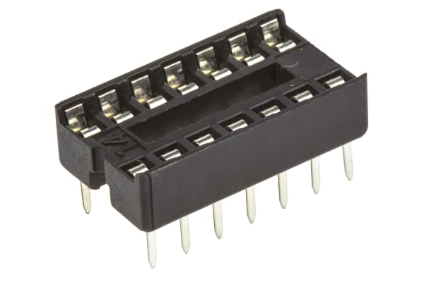 Product image for 14W IC SOCKET STAMPED CONTACTS