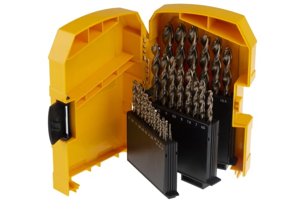 Product image for 29pc Cobalt Drill Bit Set