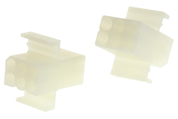 Product image for 2.36mm,housing,recept,pnl mnt,lock,6way