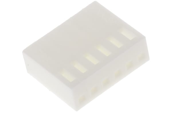 Product image for 2.54MM,KK100,HOUSING,F/RAMP,NYLON,6WAY