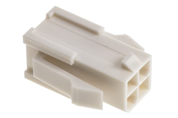 Product image for 4.20mm,housing,MiniFit,plug,DR,4w