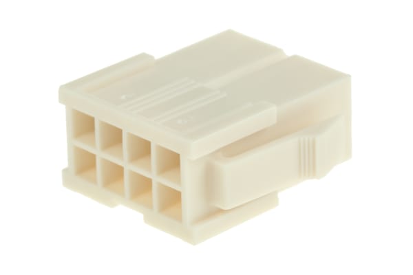 Product image for 4.20mm,housing,MiniFit,plug,DR,8w
