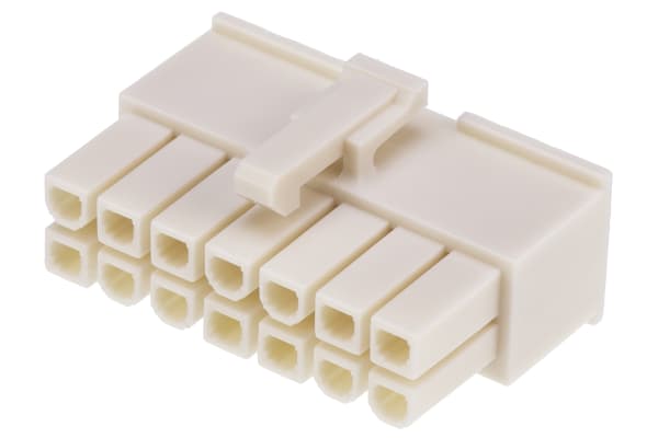 Product image for 14 way receptacle,Mini-Fit Jr,dual row