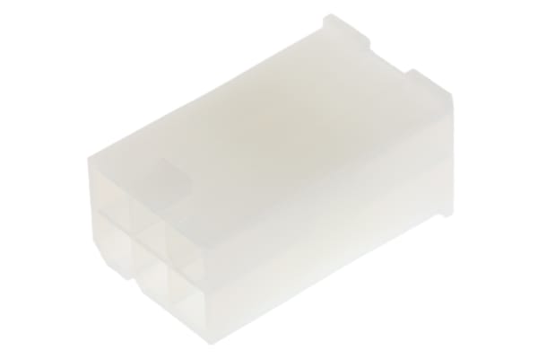 Product image for 4.20mm,housing,MiniFit,plug,nylon,DR,6w