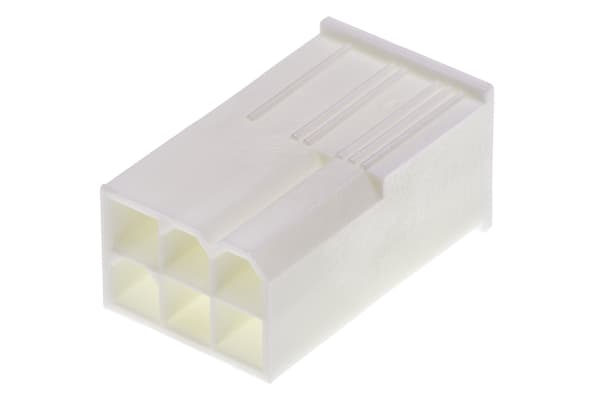 Product image for 4.20MM,HOUSING,MINIFIT,PLUG,NYLON,DR,6W