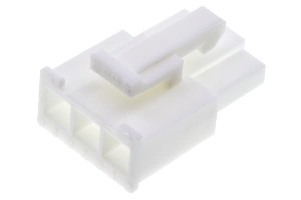 Product image for 3 way receptacle,Mini-Fit Jr,single row