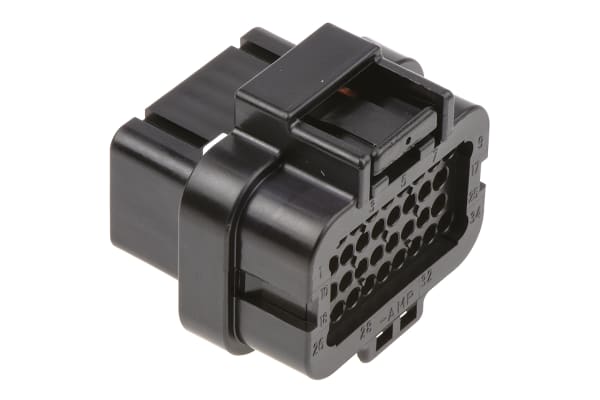 Product image for Superseal 1.0 34 way plug housing, 4 row