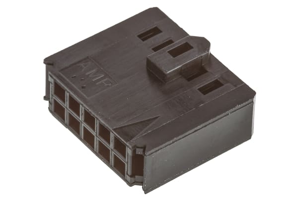 Product image for 2.54mm,housing,10W,Mod IV,DR,snap in