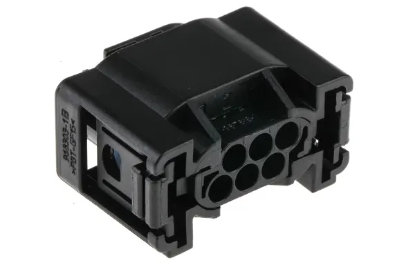 Product image for Conn housing rcpt. 6 way 3.5mm 180°,blk