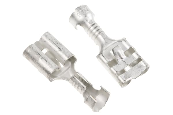 Product image for CRIMP,FASTON,RCP,STRT,F,6.35X0.81MM