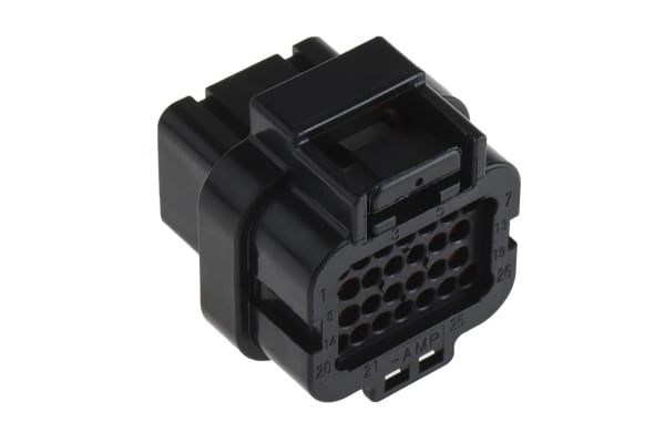 Product image for Superseal 1.0 26 way plug housing, 4 row