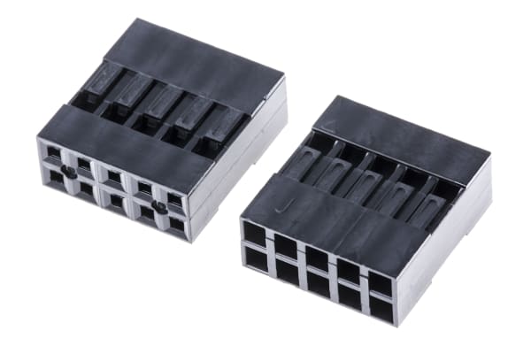 Product image for M20 CRIMP HOUSING, DIL, 2X5 W, 2.54MM