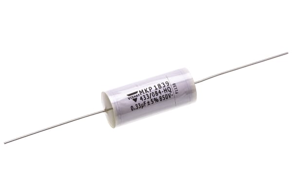 Product image for CAPACITOR AC MKP 1839HQ 850VDC 330NF
