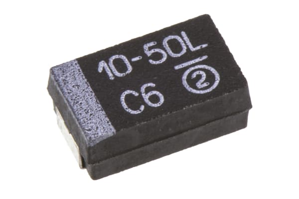 Product image for Capacitor Tantalum SMT 293D 50V 10uF