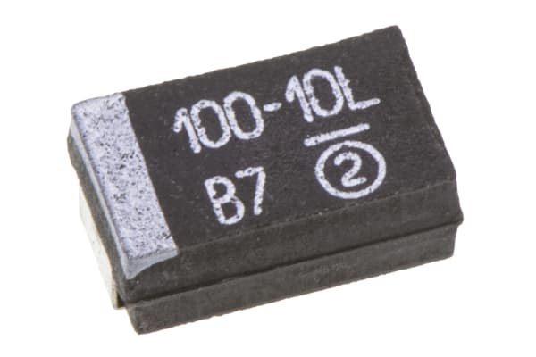 Product image for CAPACITOR TANTALUM SMT 593D 10V 100UF