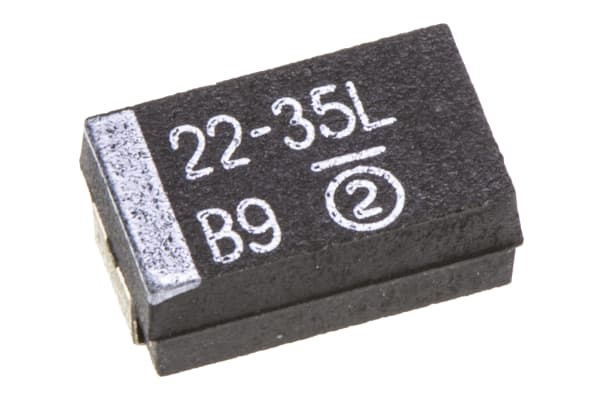 Product image for Capacitor Tantalum SMT 593D 35V 22uF